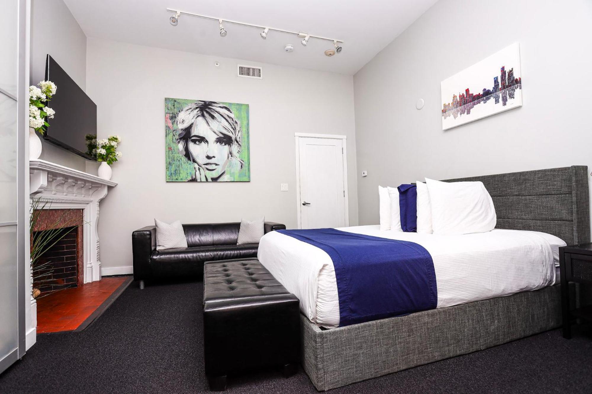 Large Stylish Newbury Street Studio W/ Kitchen Boston Exteriör bild